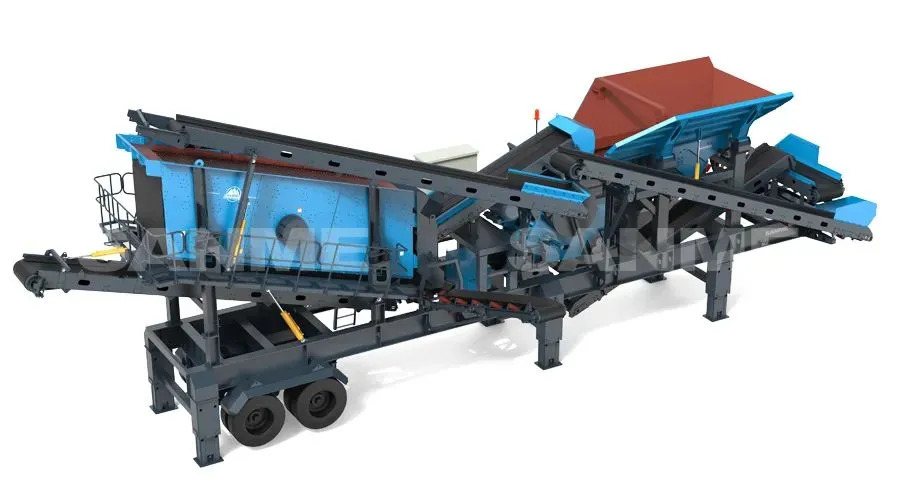 時(shí)產(chǎn)值近600萬！山美移動式破碎篩分一體站助力江蘇高碳鉻鐵礦破碎項(xiàng)目建設(shè)