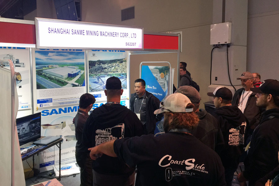 疫情擋不住走出去的腳步，山美股份亮相美國工程機(jī)械博覽會(CONEXPO-CON/AGG)向世界展示產(chǎn)品及服務(wù)