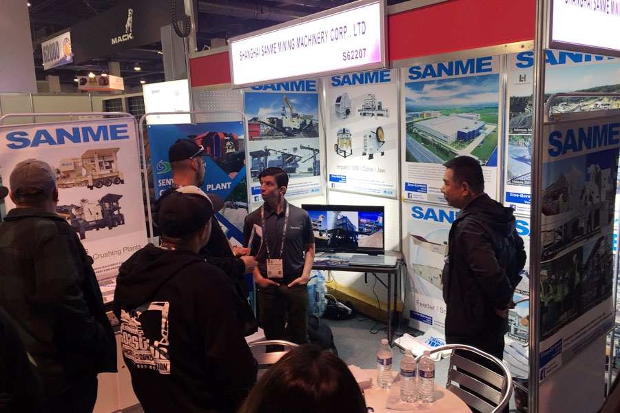 疫情擋不住走出去的腳步，山美股份亮相美國工程機(jī)械博覽會(CONEXPO-CON/AGG)向世界展示產(chǎn)品及服務(wù)