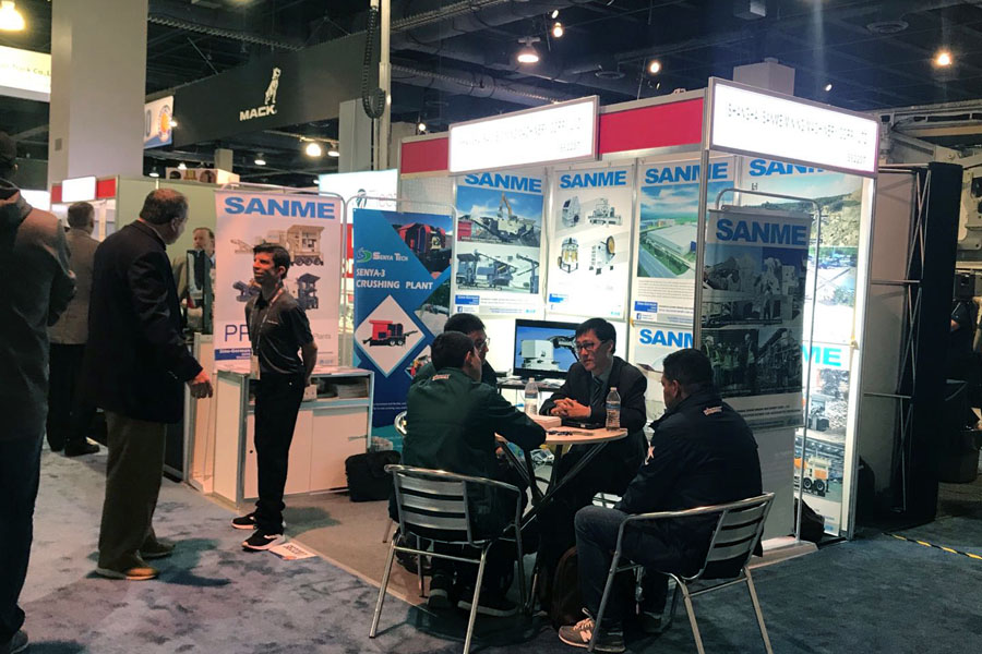 疫情擋不住走出去的腳步，山美股份亮相美國工程機(jī)械博覽會(CONEXPO-CON/AGG)向世界展示產(chǎn)品及服務(wù)