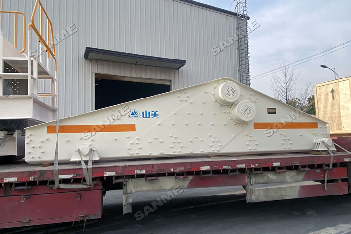 新年發(fā)貨忙｜上海山美股份高性能破碎篩分裝備發(fā)往安徽銅陵，服務(wù)于當(dāng)?shù)啬戤a(chǎn)300萬(wàn)噸骨料生產(chǎn)線