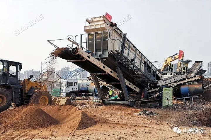 上海山美股份｜深耕履帶移動式破碎篩分市場，為客戶締造卓越價值