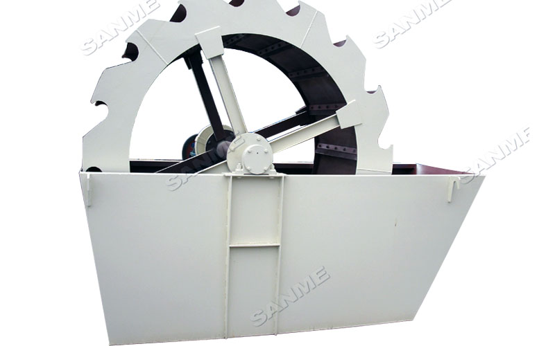 高效輪式洗砂機，洗凈度高，產量大！