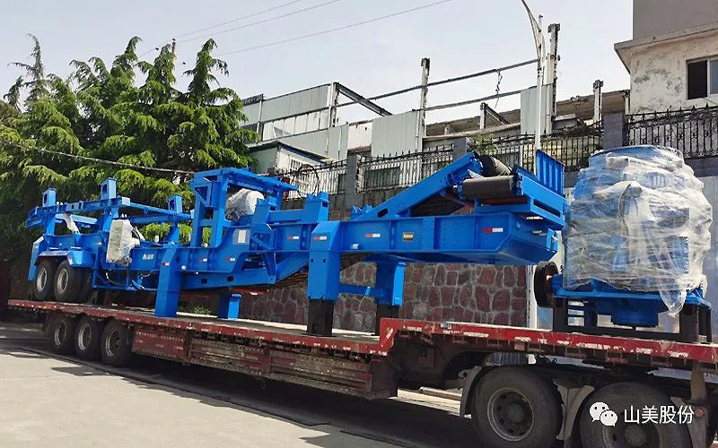 發(fā)貨季|上海山美股份高性能破碎篩分裝備助力海外多個砂石項目建設(shè)