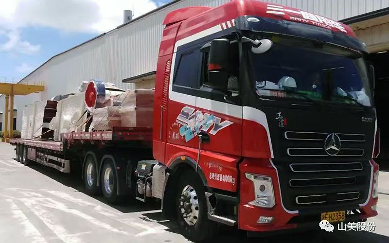 發(fā)貨季|上海山美股份高性能破碎篩分裝備助力海外多個砂石項目建設(shè)