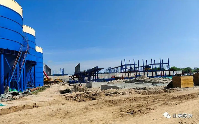 EPC項目進展|海南時處理1000噸鐵尾礦綜合利用示范線項目