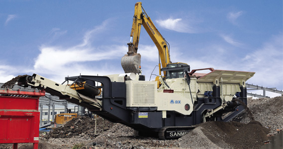 我國建筑垃圾日益嚴(yán)重，建筑垃圾移動式破碎機領(lǐng)域面臨新的發(fā)展機遇。