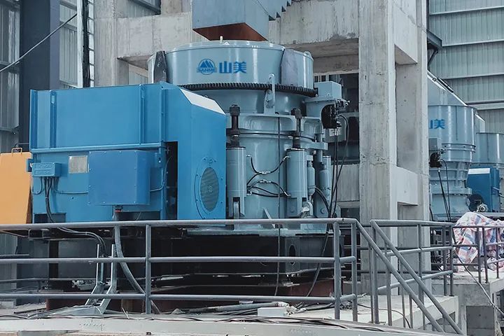 SMS系列多缸液壓圓錐破碎機(jī)，精品骨料生產(chǎn)線的理想選擇