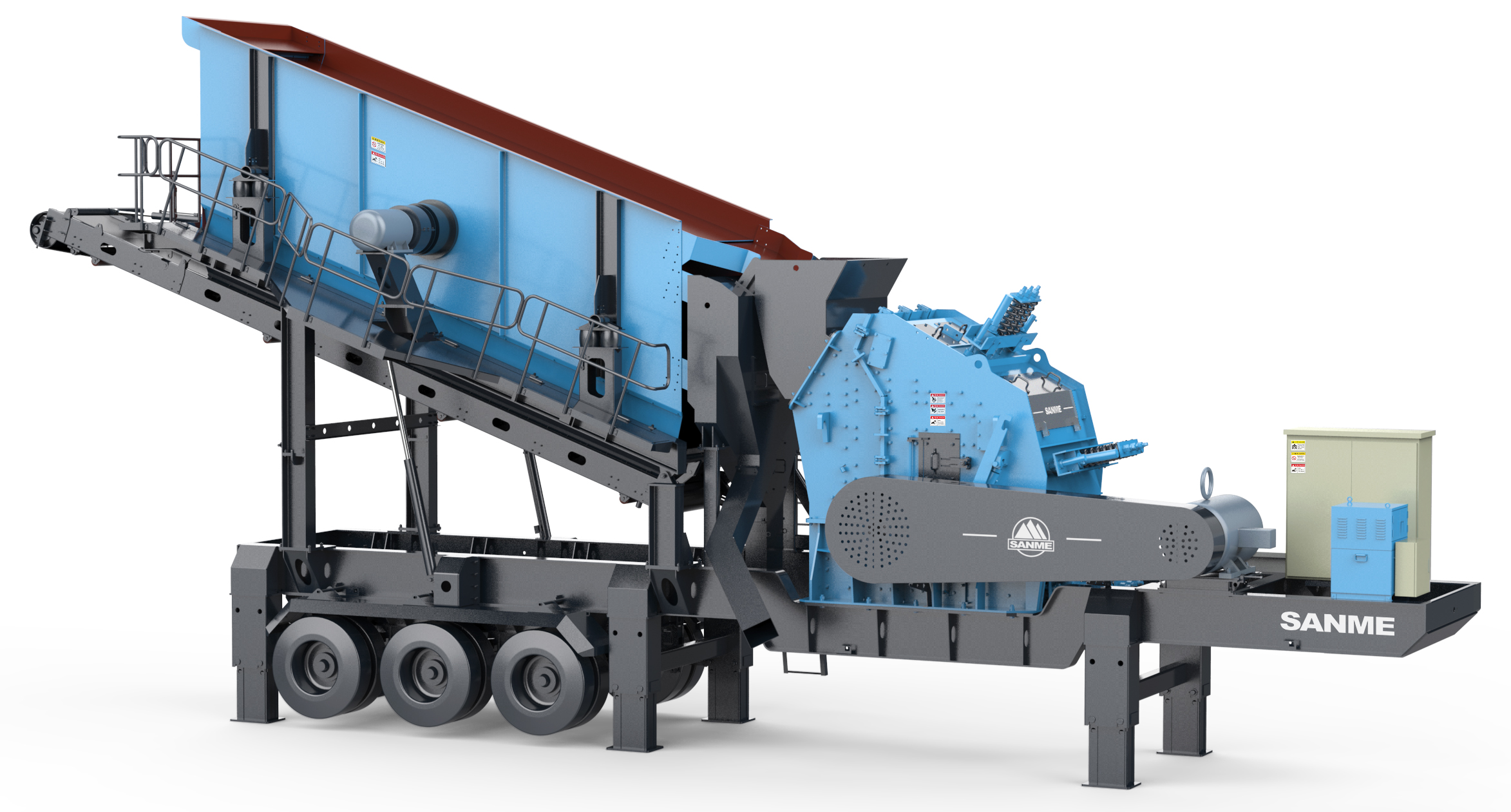 兩大移動(dòng)破碎站：輪胎式vs履帶式，5方面對(duì)比讓你看清差別！