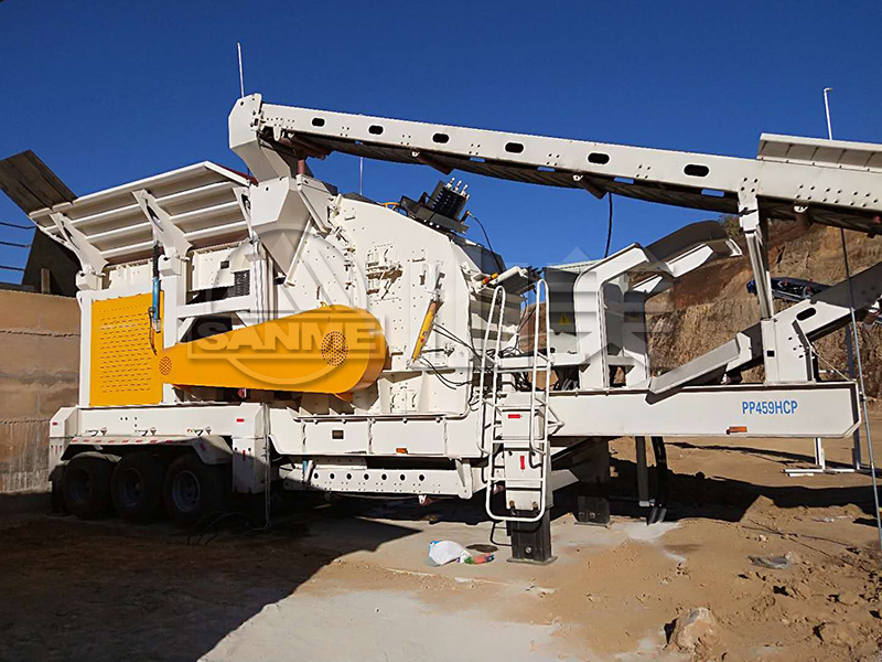 移動(dòng)式破碎機(jī)讓制砂更便捷！