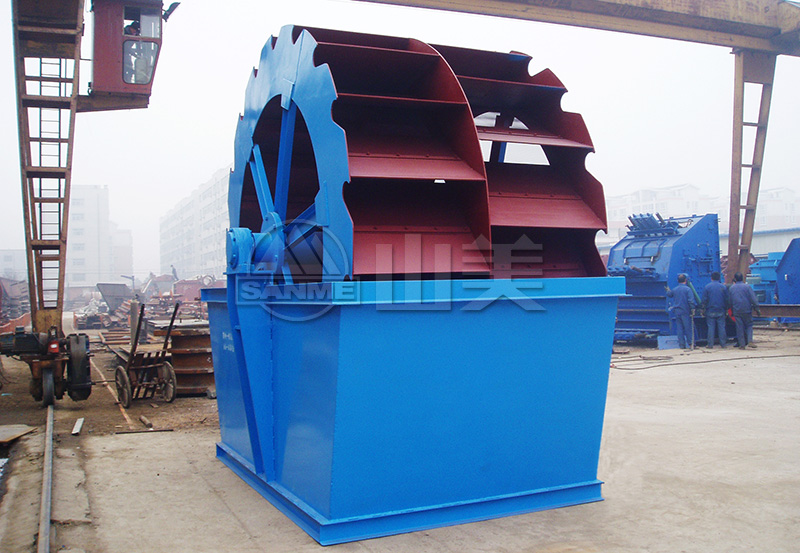 輪式洗砂機在大型骨料生產線中的作用有哪些？