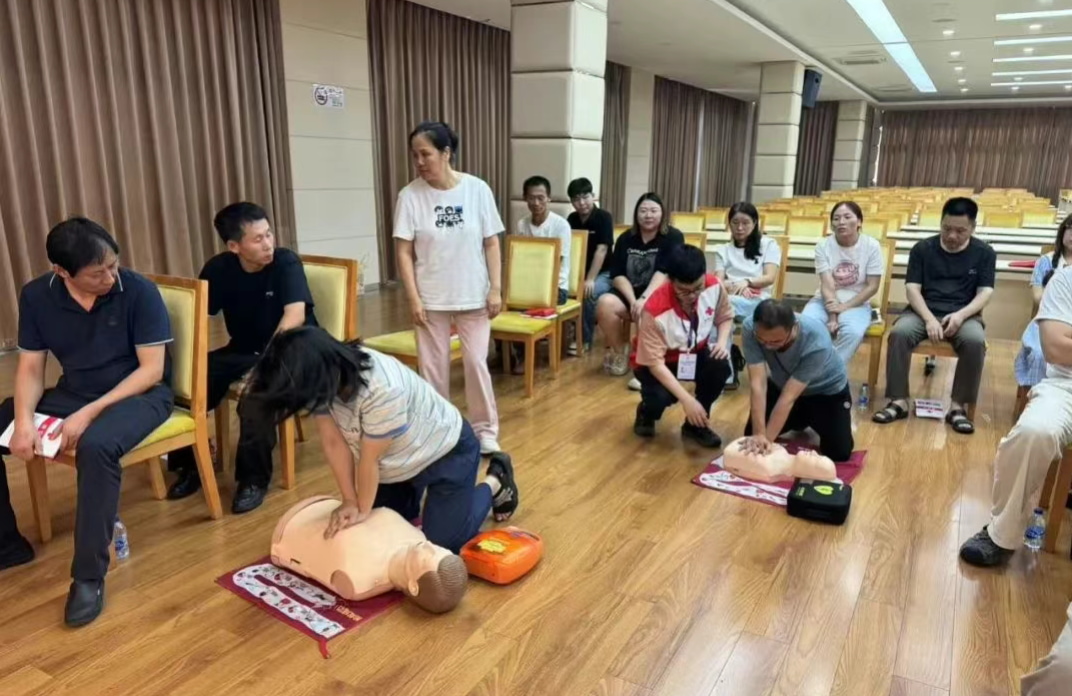 上海紅十字會(huì)走進(jìn)上海山美股份開(kāi)展應(yīng)急救護(hù)培訓(xùn) 為安全保駕護(hù)航
