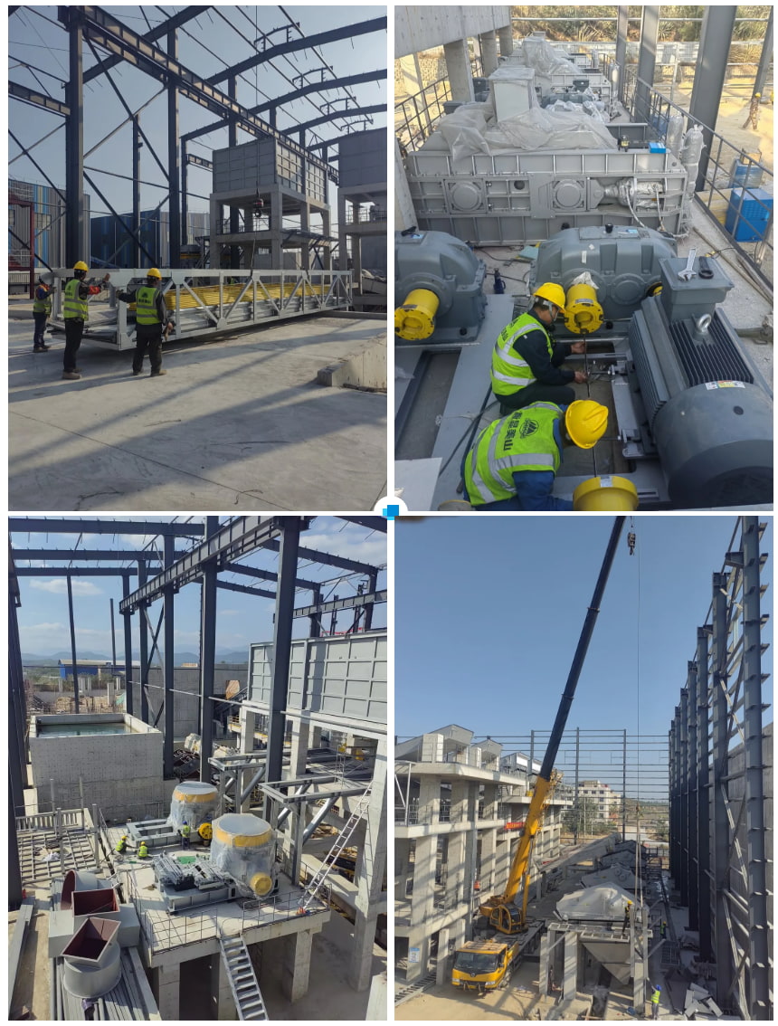 海南尾礦資源化利用項目有序推進(jìn) 全力護(hù)航設(shè)備安裝